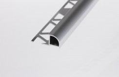 Rundad hörnlist aluminium